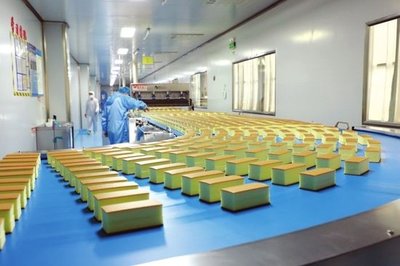 河南麥客多食品食品生產(chǎn)線。
